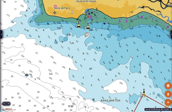 Cartographie C-MAP