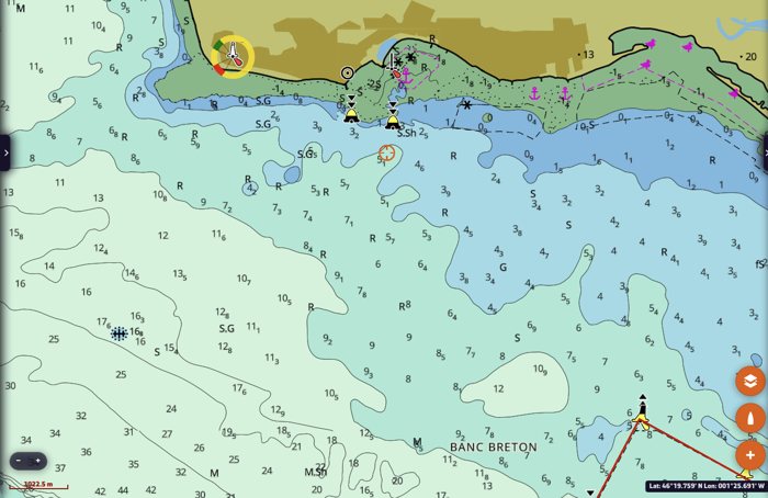 Cartographie ENC uniquement