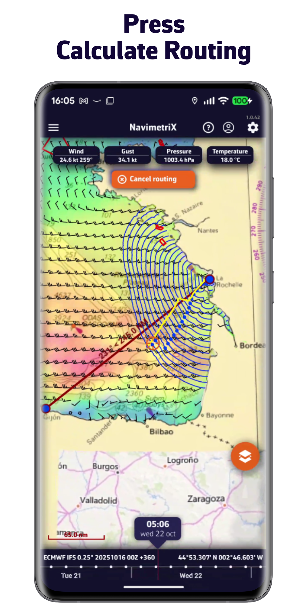 Pulse Calculate a Routing
