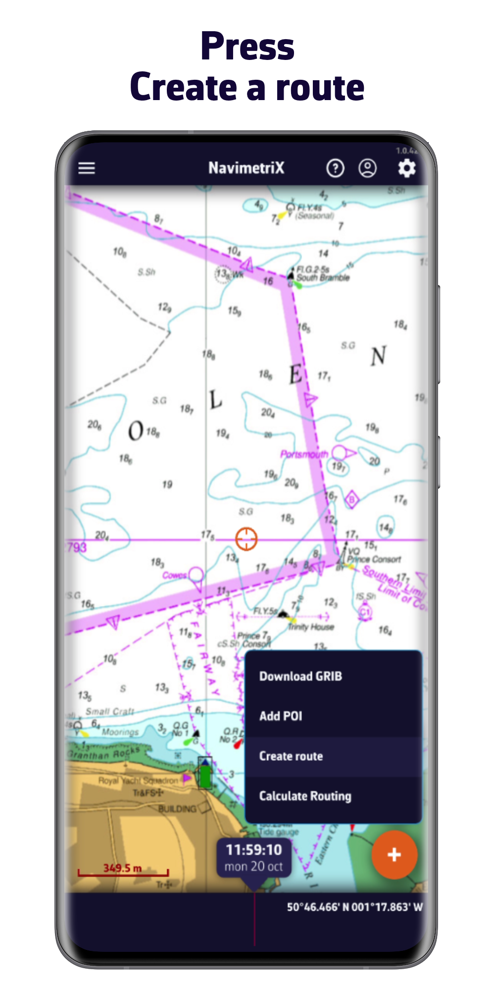 Pulse Create a route